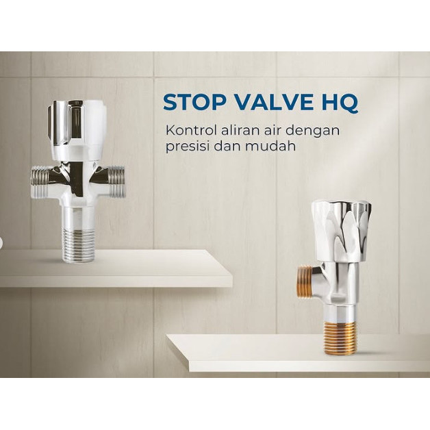 Stop kran 1/2" single dan double HQ - single PGS