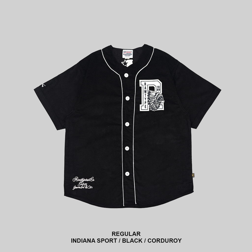 RAWTYPE RIOT Indiana Sport Jersey - Black