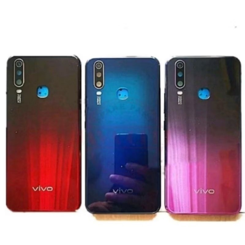 BACKDOOR HOUSING FULLSET VIVO Y12/Y15/Y17 BACK KESING+BEZZEL FULLSET