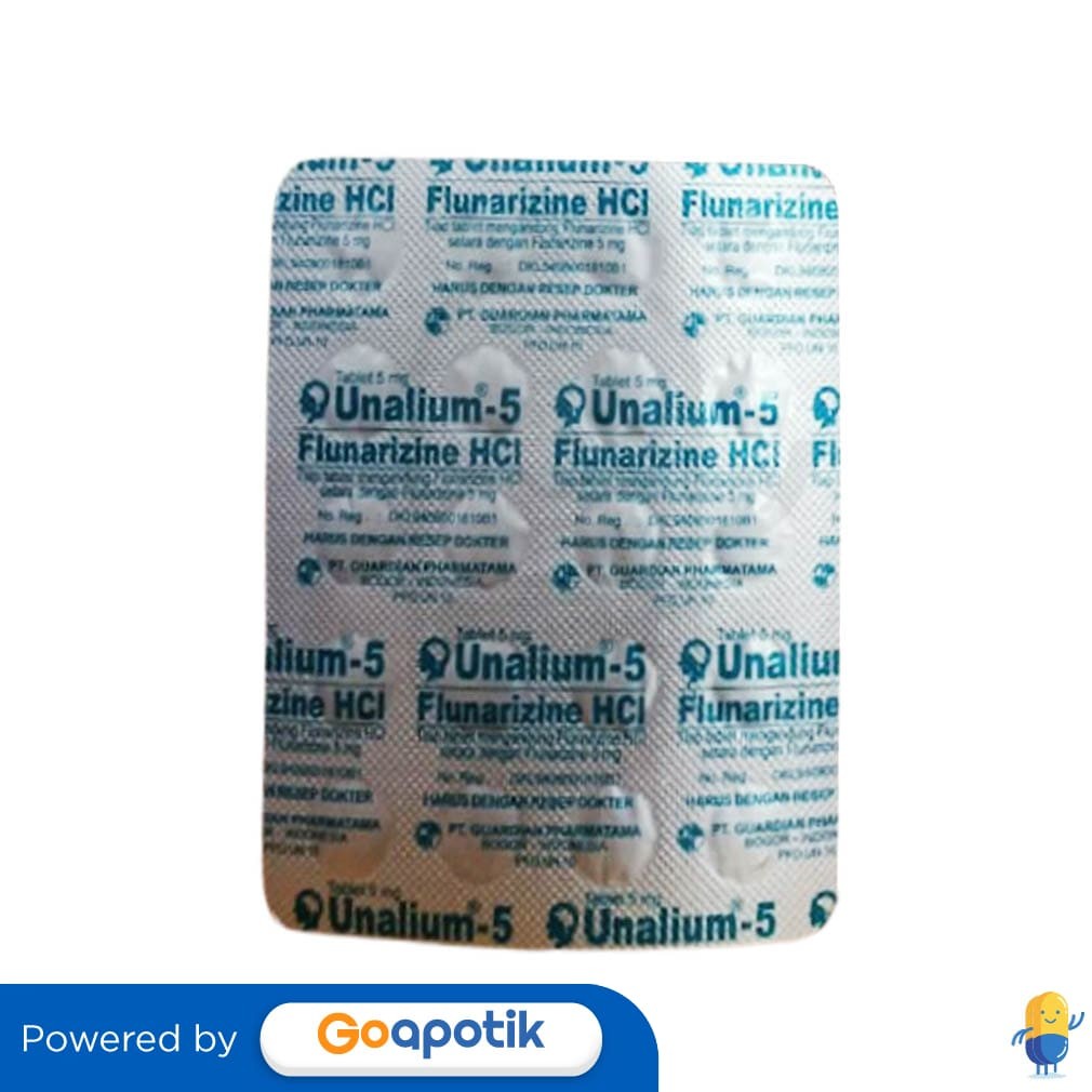 Unalium 5 Mg Strip 20 Tablet