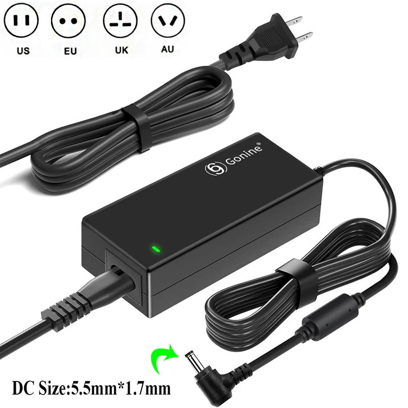 Adaptor Catu Daya 19V 3 42A untuk Acer Aspire 5 E15 V5 V7 V3 R3 R7 S3 E1 M5 Series Monitor LCD Acer 