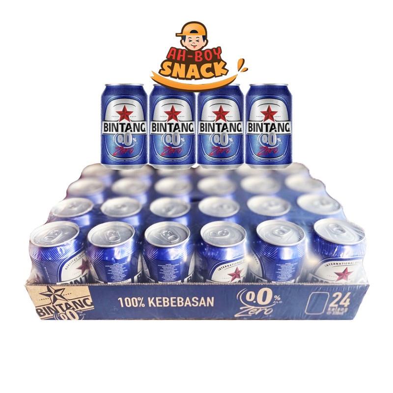 1 DUS BINTANG ZERO - ISI 24 BOTOL - AHBOY SNACK