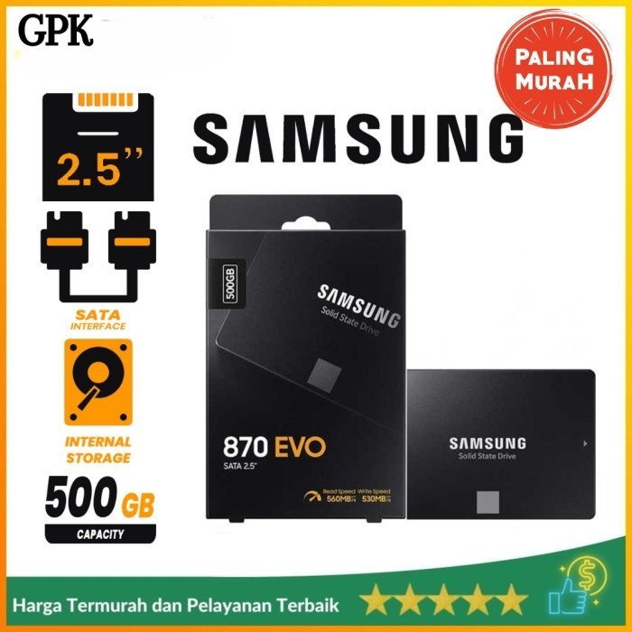 SSD Samsung EVO 870 1TB | SSD Samsung 500GB | SSD Samsung 250GB - 500GB