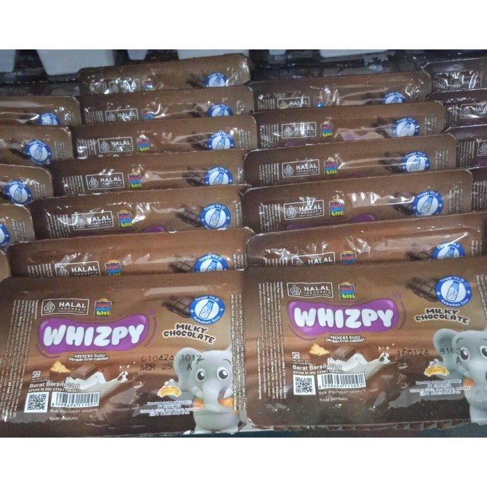 

Tiwi Mini Biti Whizpy 22gram Milky Chocolate