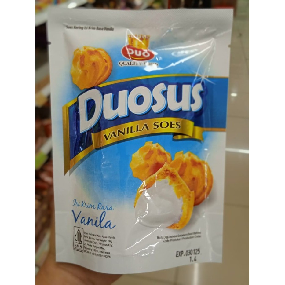 

Duosus Vanila Soes 35gram
