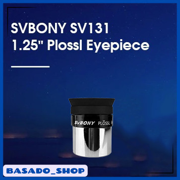 SVBONY Lensa Okuler Teleskop 1.25 Inch Eyepiece Multi Coated 48 Degree - SV131