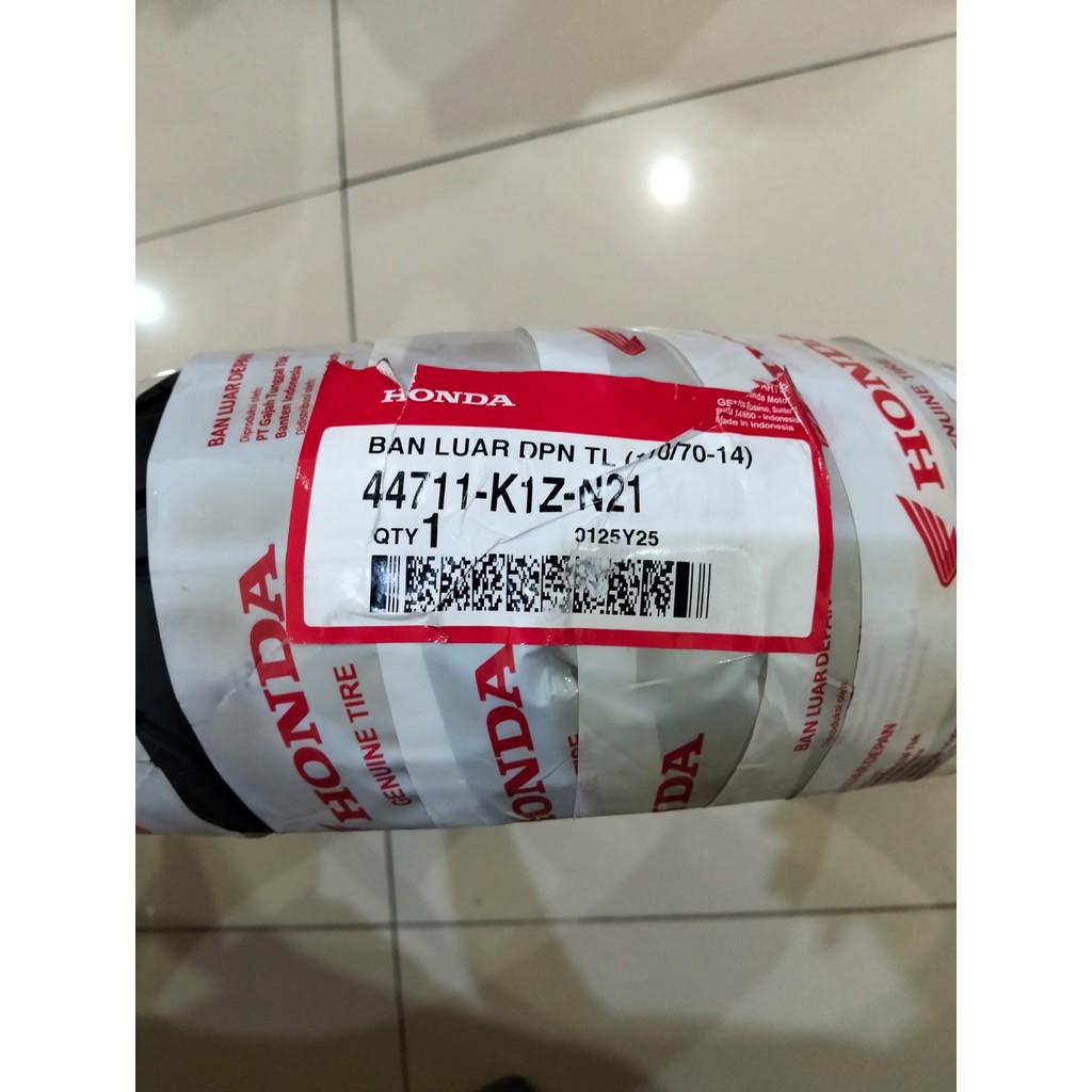 Honda Ban Luar 110/70-14 Tubeless