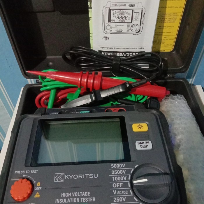 kyoritsu 3125A insulation tester digital