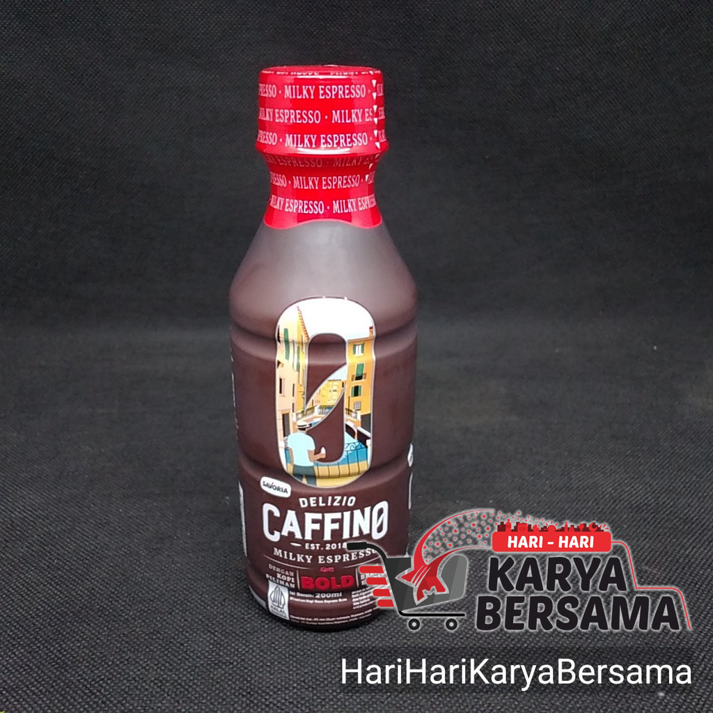 

MINUMAN KOPI INSTAN DELIZIO CAFFINO MILKY EXPRESSO 200ML