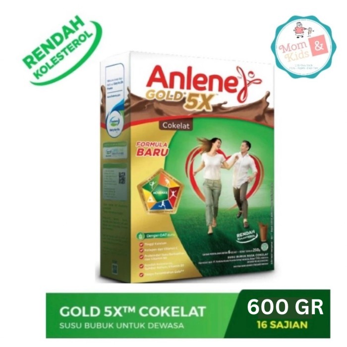 

[[PROMO]]BEST SELLER ANLENE GOLD PLUS 5X COKLAT 600 GR | ANLENE GOLD 5X COKLAT 600GR