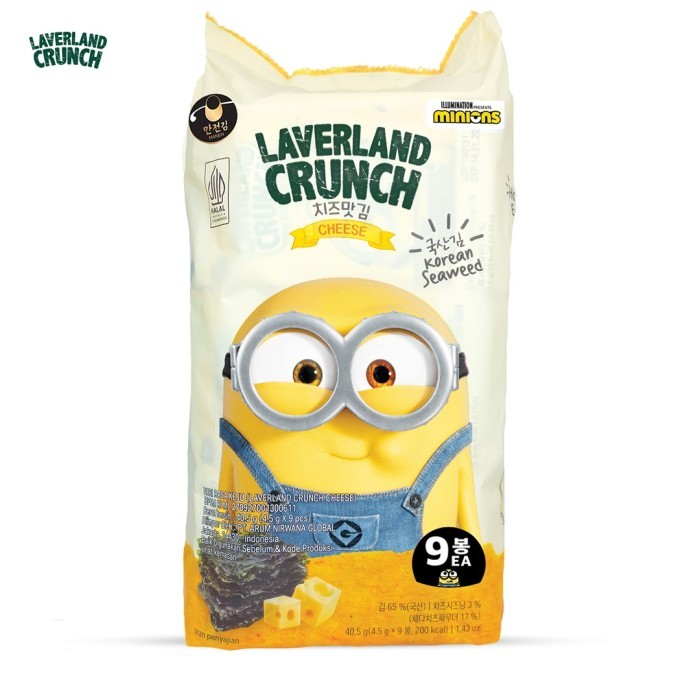

LAVERLAND crunch seaweed korea - cheese