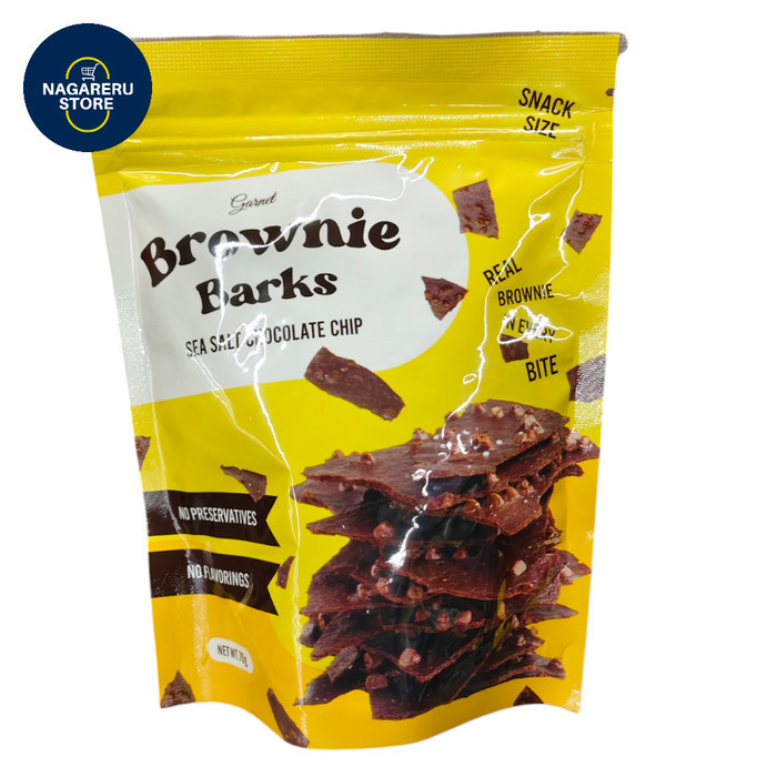 

Brownie barks sea salt chocolate chip 70gr
