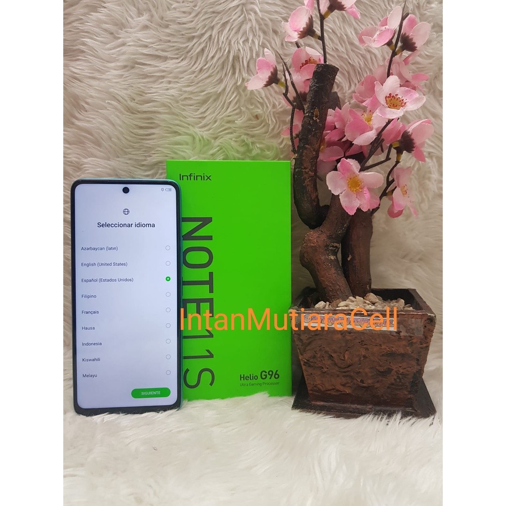 Infinix Note 11S Ram 8 Rom 128GB (Second)