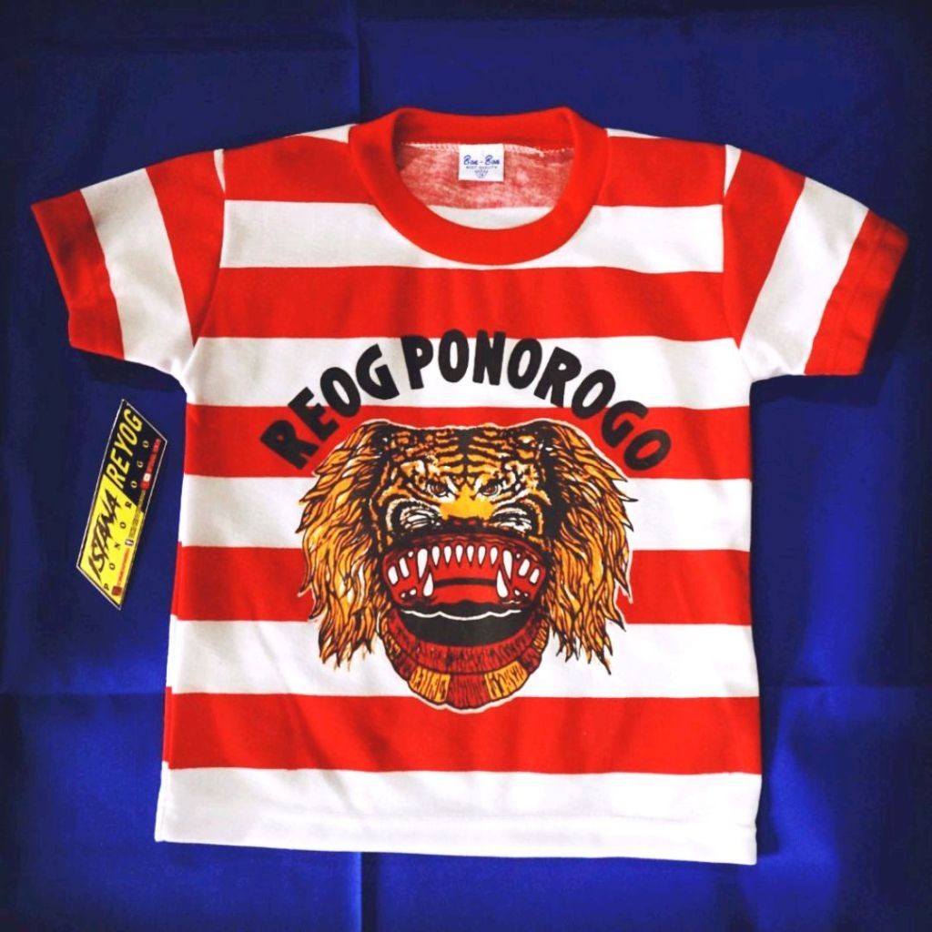 PROMO Kaos Reog Ponorogo / Kaos Anak Reog / Koas Tradisional / Kaos Reog Anak Murah