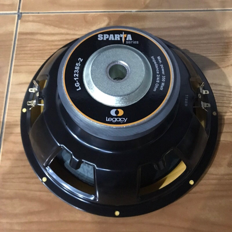 speaker subwoofer 12 inch legacy sparta 12385 double coil