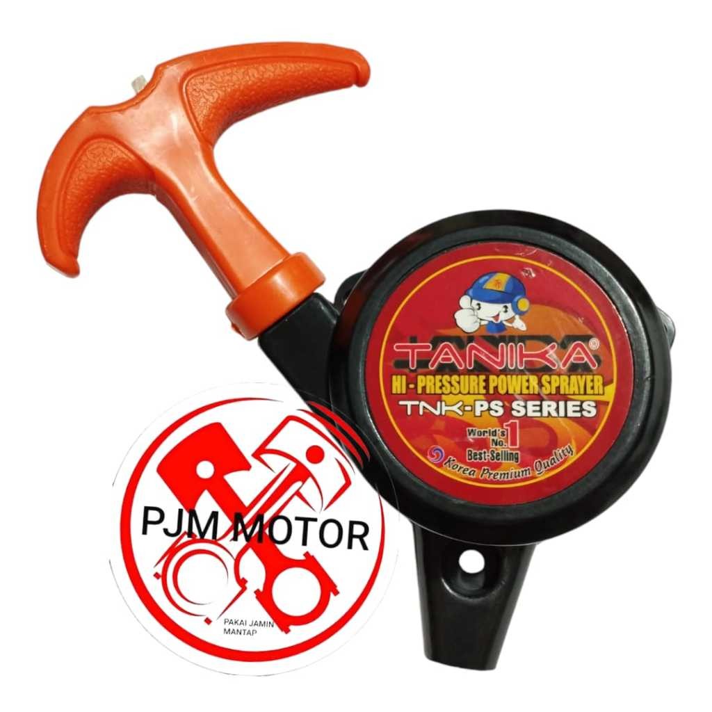 

TANIKA TU26 RECOIL STARTER 3H tarikan kap engkol mesin sprayer gendong pompa hama TNK 777 767 TNK 900 MEREK TANIKA ORIGINAL amplas