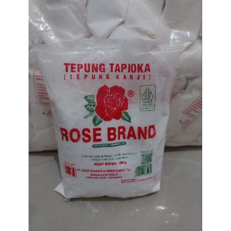 

TERLARIS Tepung tapioka rose brand kemasan 200 gr