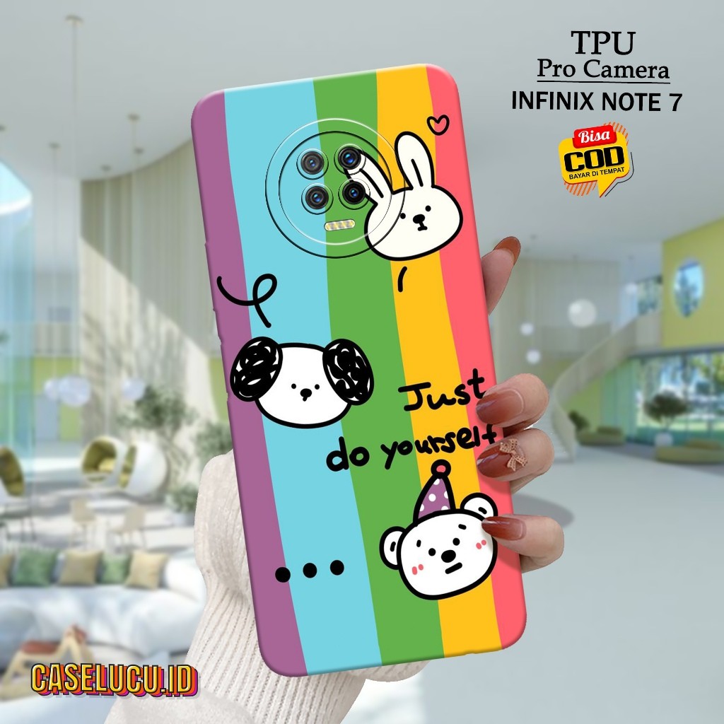 Casing Hp Infinix Note 7 Terbaru Fashion Case Kartun Case Hp Infinix Note 7 Soft Case Hp Infinix Not