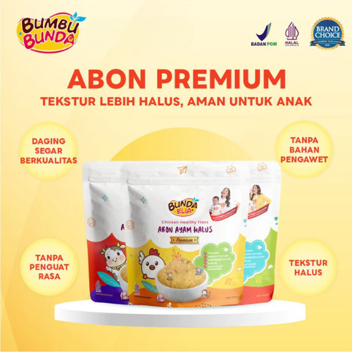

Bumbu Bunda Elia Abon Sapi MPASI / Abon Ayam / Abon MPASI / Abon Bayi