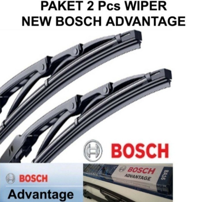 Wifer Bosch Original Truck Ragasa Karet Wiper Mobil Truk Sepasang