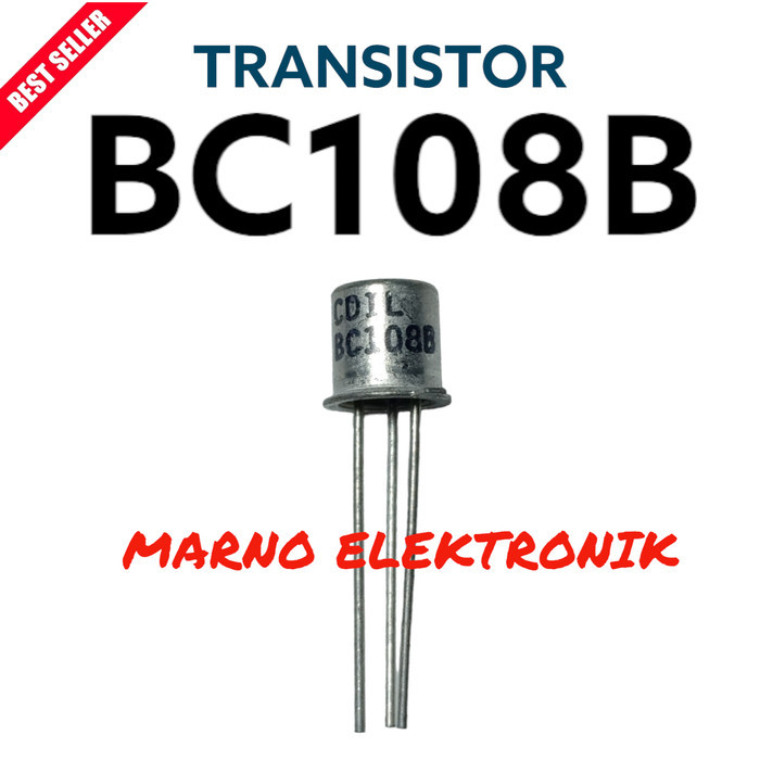 OSA99 TRANSISTOR TR BC108B BC 108B BC108 BC 108 ASLI ORI ORIGINAL