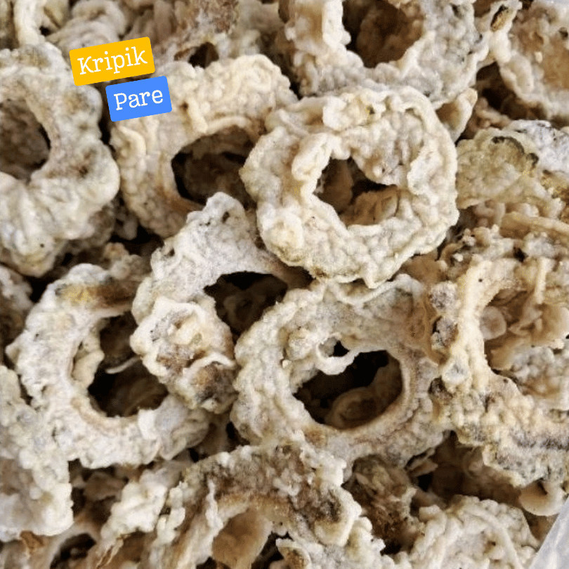 

VIRAL SALE MURAH! kripik pare keripik pare krispi keripik pare kripik pare crispy 1kg