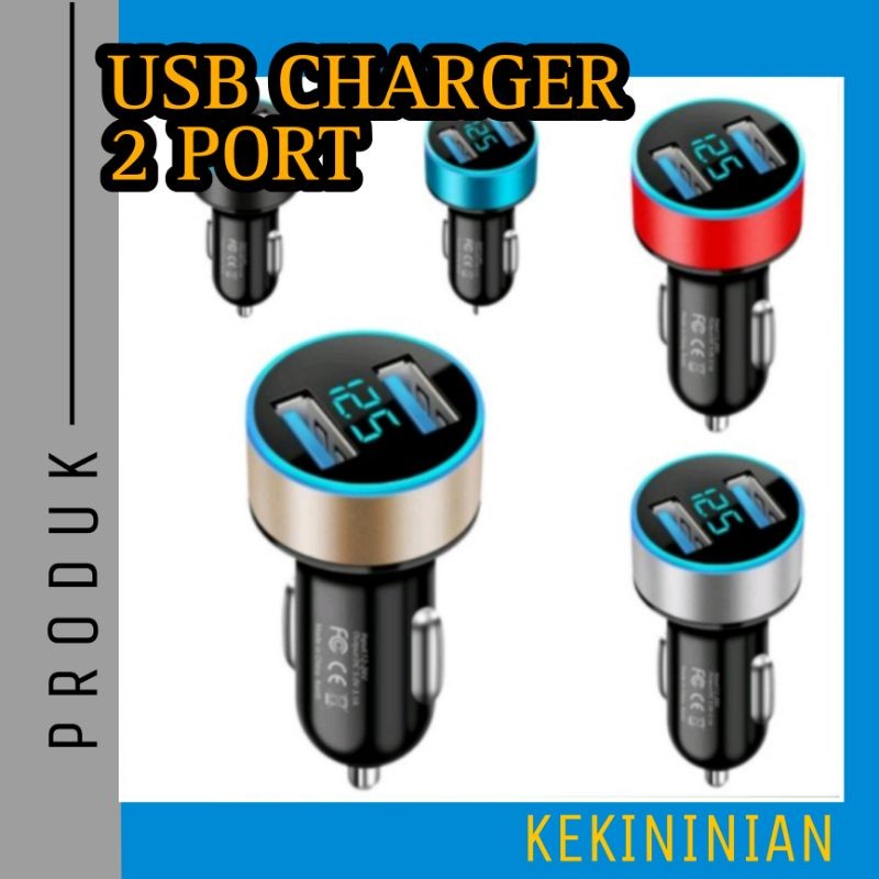 Adaptor USB Charger Hp 2 Port Motor New Nmax Fazzio Aerox Lexi PCX ADV Genio Scoopy Beat Deluxe 2020