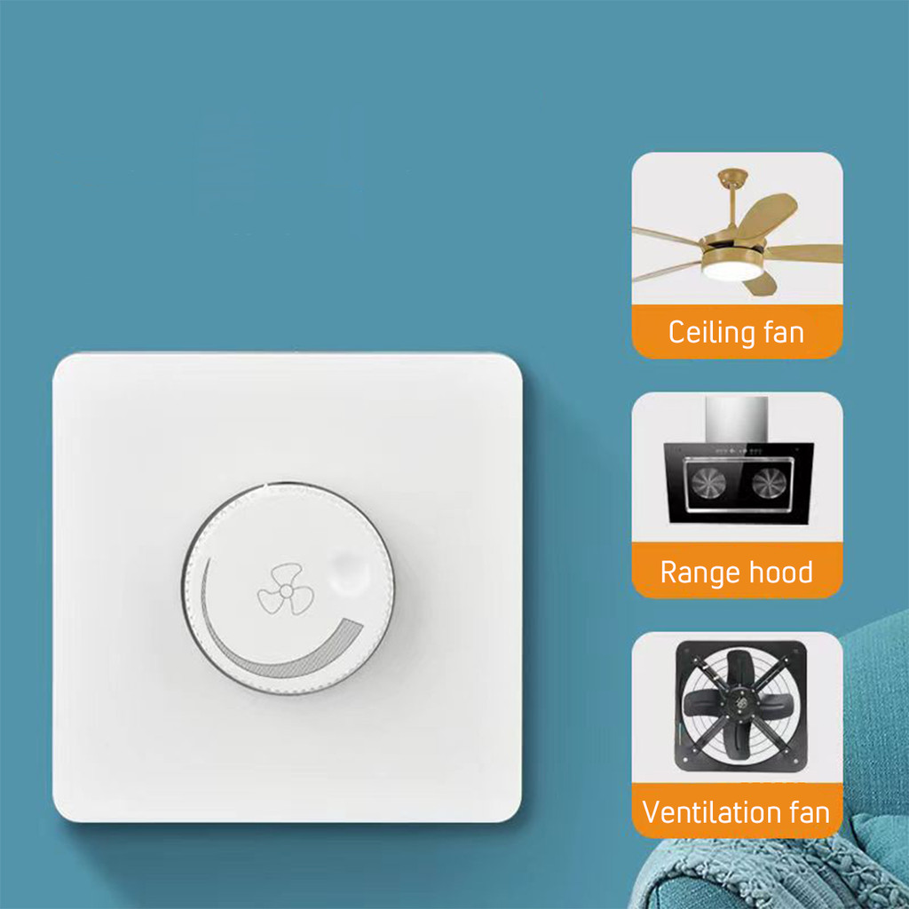 Saklar dimmer kipas angin Kecepatan Kipas Angin Plafon Pengatur Dimer Flashycom 220v