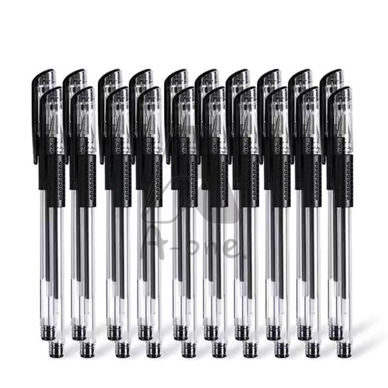 

pulpen hitam Pulpen Gel Ink 0.5mm Alat Tulis Perlengkapan Sekolah Refill Tinta Isi Pena 0.5 mm Pen Stationery