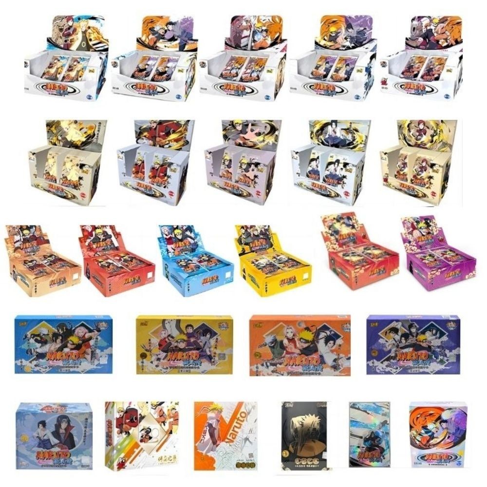 KAYOU Genuine Naruto Boxes Booster Packs Trading Card Game Box Complete Series Card Booster Pack Col