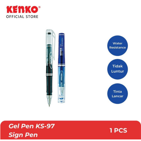 

Kenko Gel Pen Tinta Gel KS-97 Sign Pen