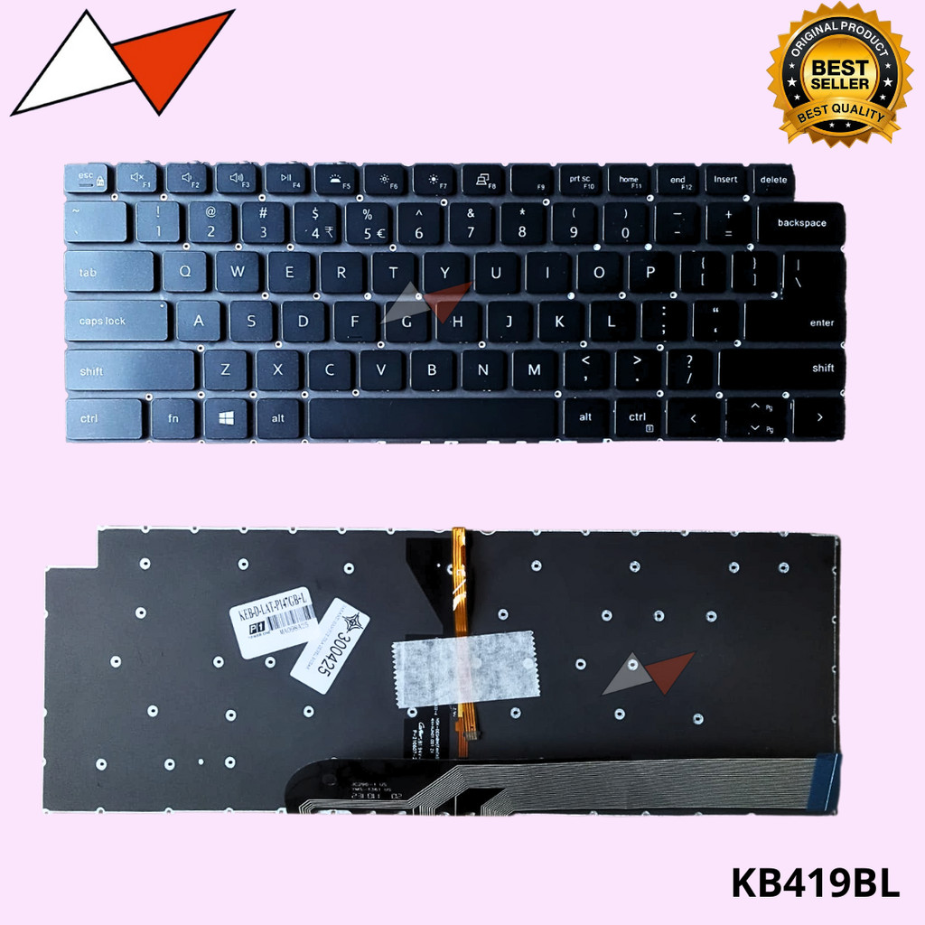 Dell Keyboard Latitude 3420 Black Backlight