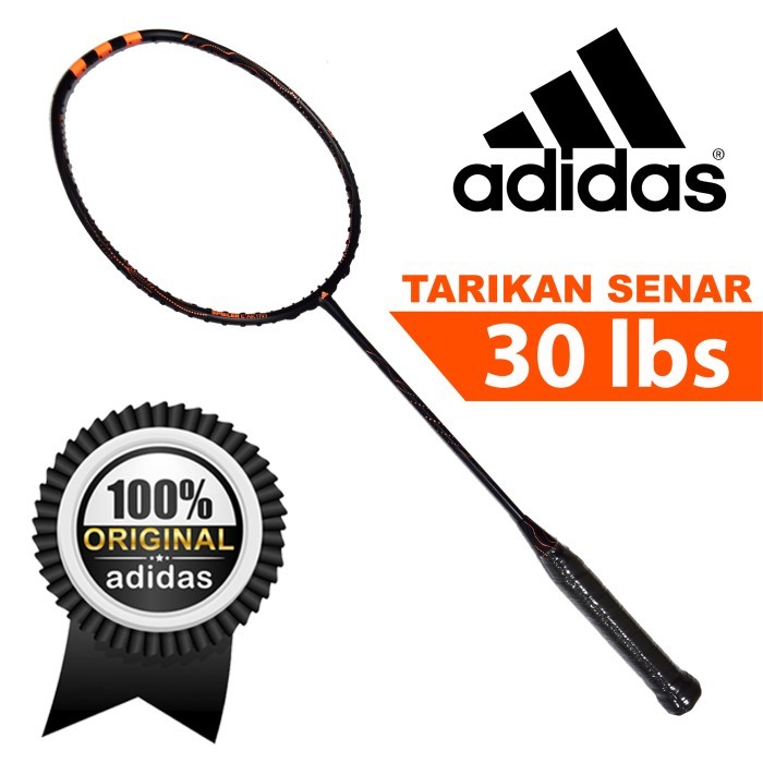 Raket Bulutangkis Badminton Adidas Spieler E Aktiv.1 Black - Raket saja