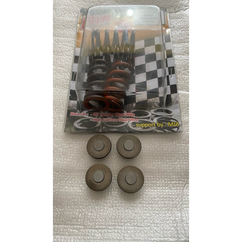 nanisumar8.allshopRetainer r25 bubut mx king set shim batang 4.5mm klep cocok untuk lift tinggi & hi