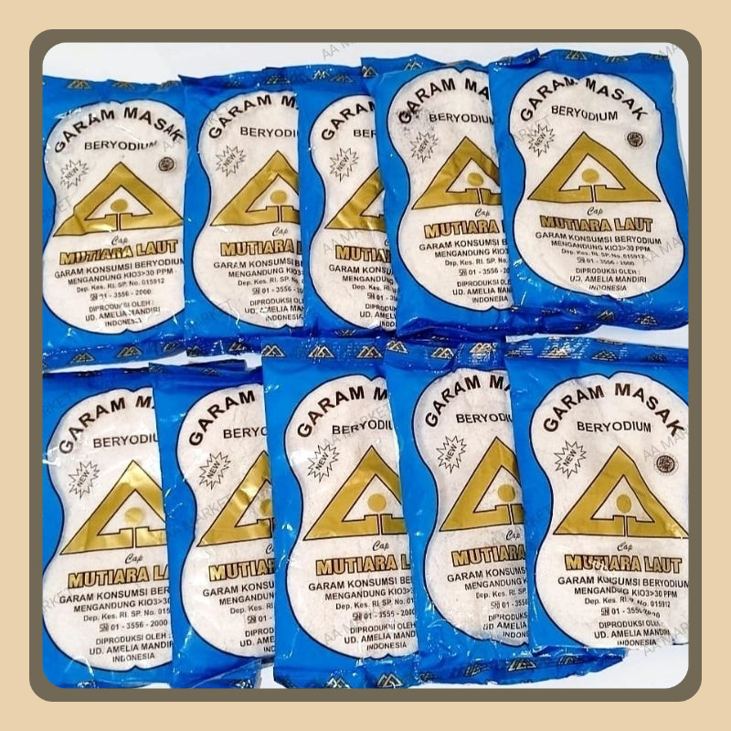 

[10 pcs] Garam Masak/Garam Dapur/Garam Halus Beryodium 90-100 gr