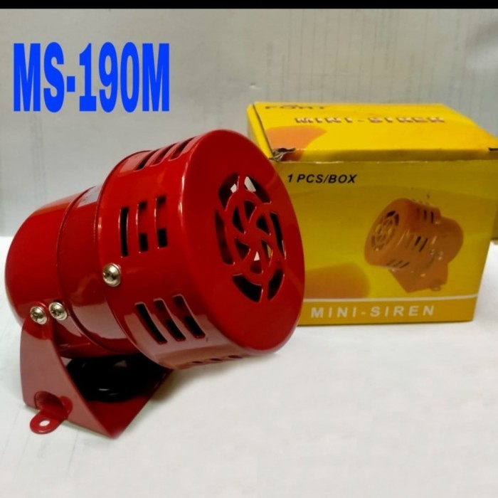 mini sirine motor sirine MS-190 M 3" Fort
