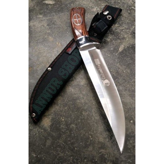 BEST SELLER - PISAU HUNTING TACTICAL COLOMBIA G02 BAJA STAINLESS STEEL