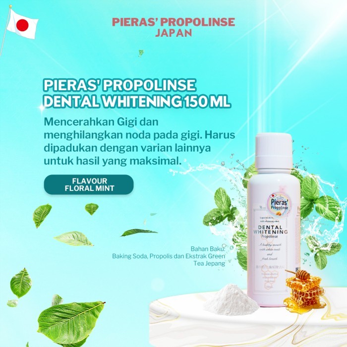 Pieras Propolinse Whitening Mouthwash 150 ML