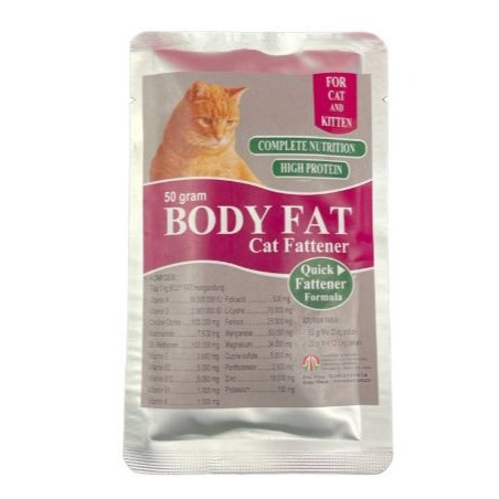 Body Fat Cat 50 gr vitamin penggemuk kucing / body fat kucing