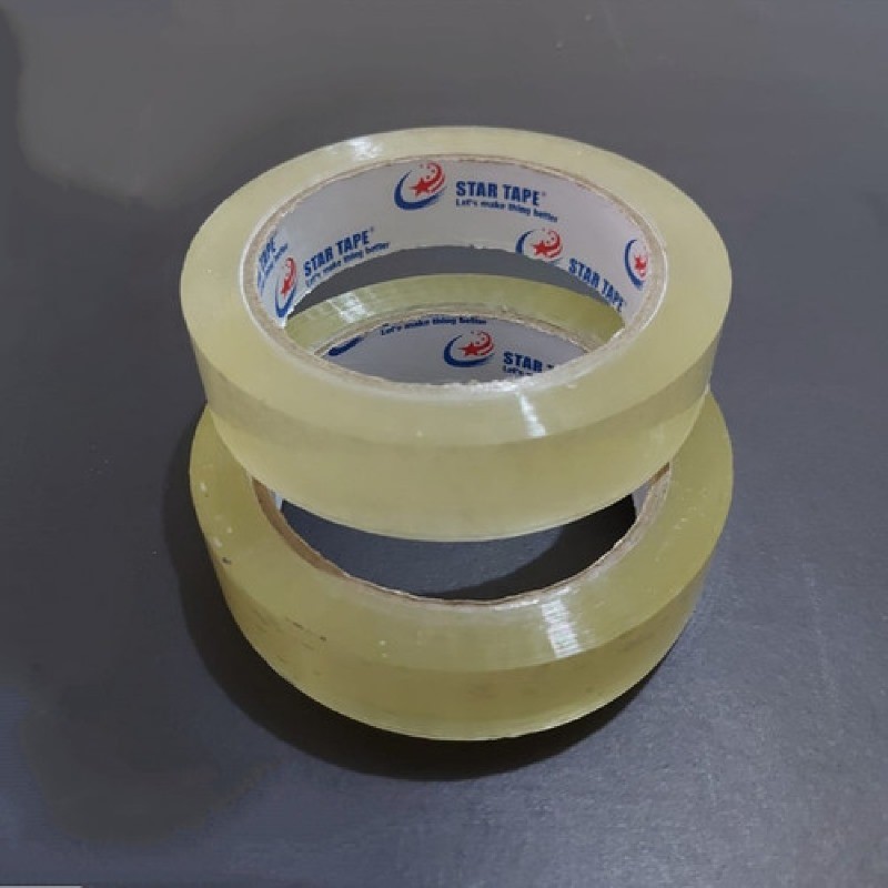 

Lakban Bening OPP 24 mm 100 Yard Isolasi Selotip Star Tape Solatip
