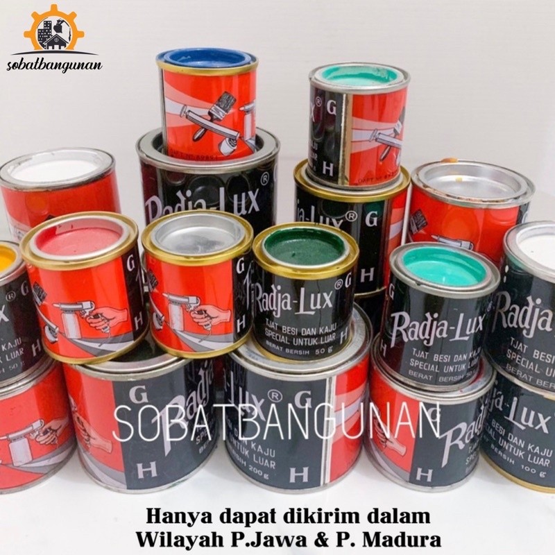 CAT KAYU DAN BESI RADJA LUX 200GR / CAT RADJA LUX 200GR