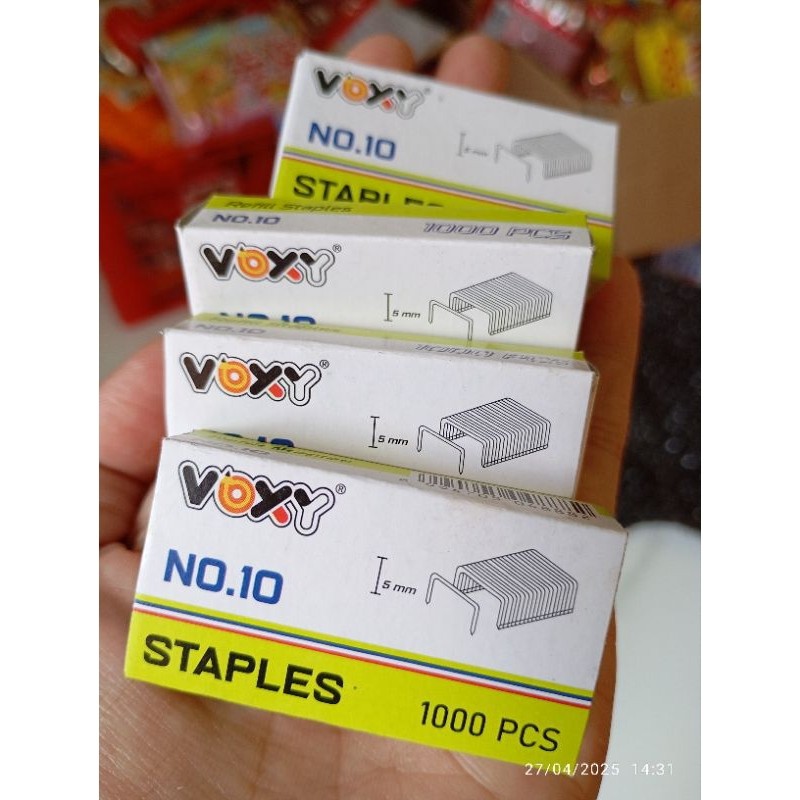 

isi staples no 10(merk random) - ARM