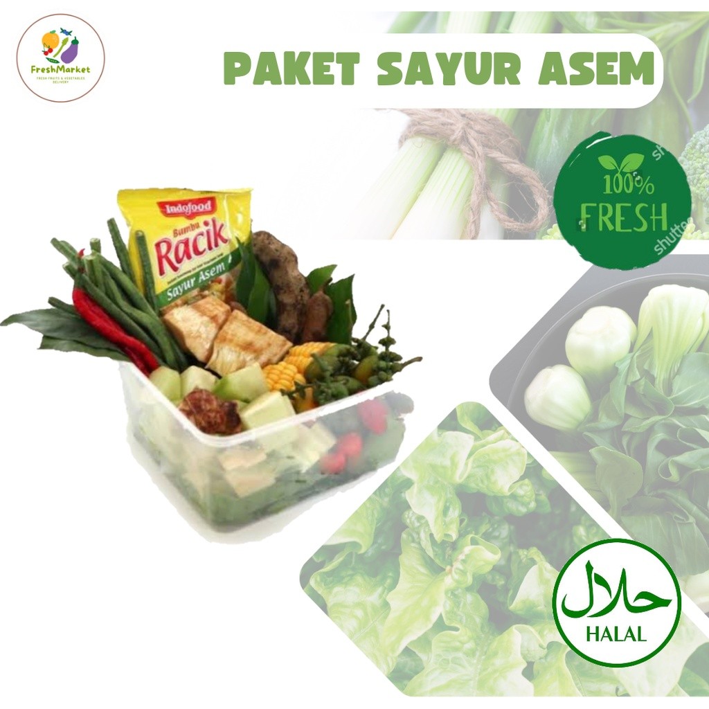 

Paket Sayur Asem Segar 1 Bungkus Sayurinstant