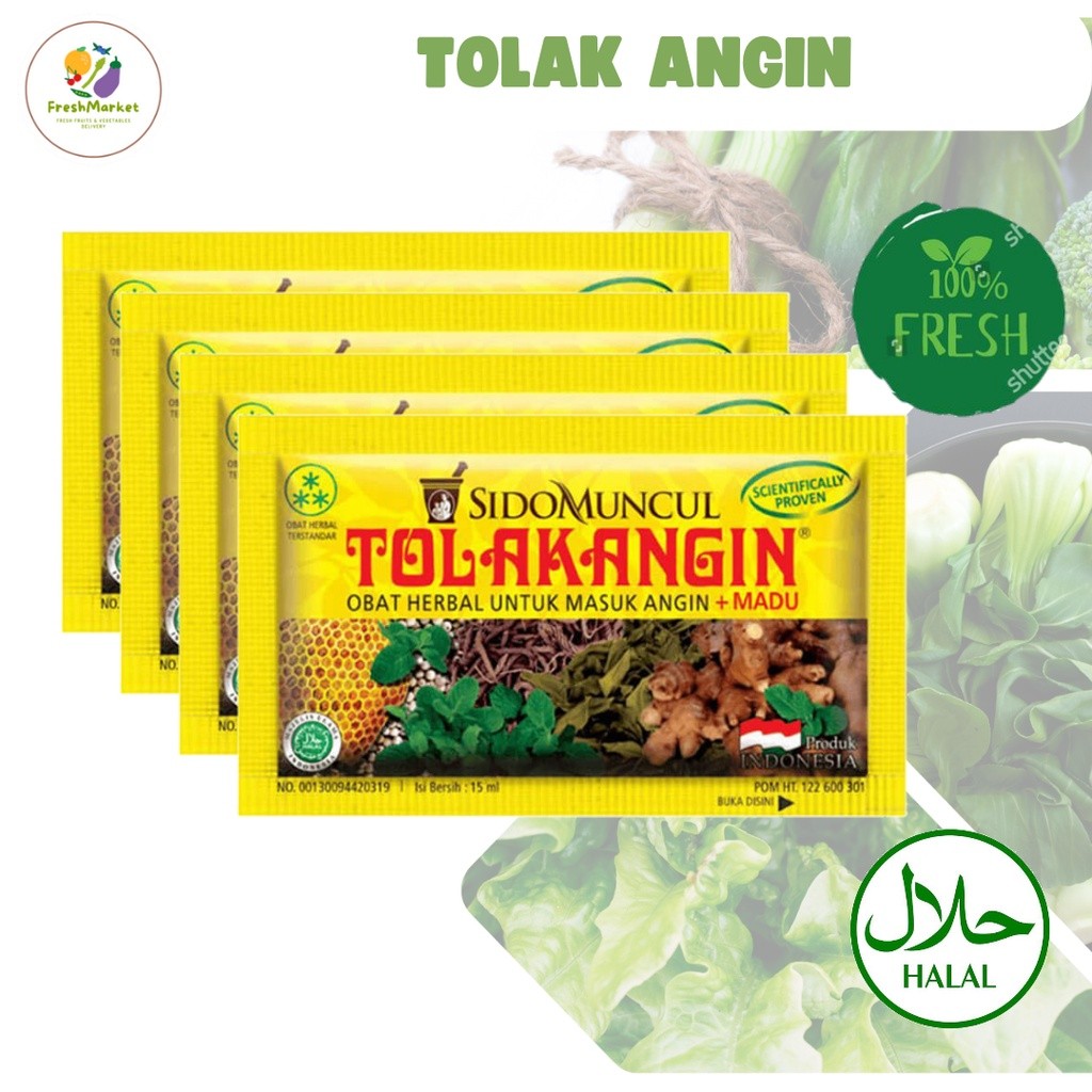 

Tolak Angin Sachet Sidomuncul Per 15 Ml Sayurinstant