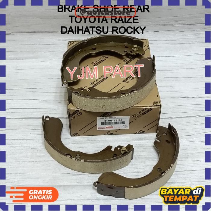 PIRODO BELAKANG TOYOTA RAIZE DAIHATSU ROCKY BRAKE SHOE RAIZE ROCKY
