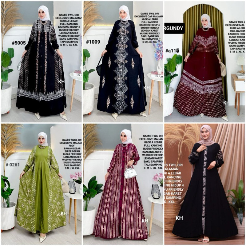 Z34 Gamis Twill ory super jumbo XXXL Ld 130