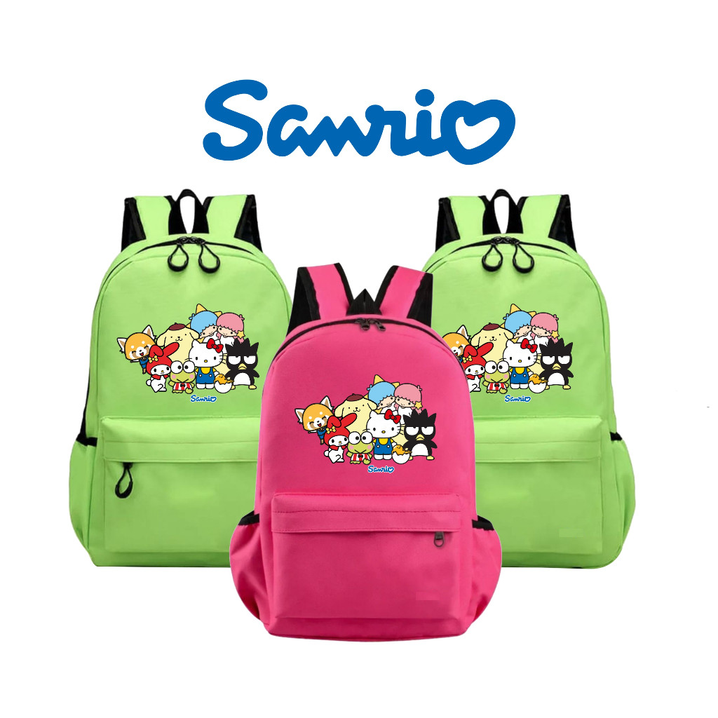 JL KIDS Bagpack Anak Motif Lucu Karakter Sanrio Ransel Anak Unisex Fashion Kids A2