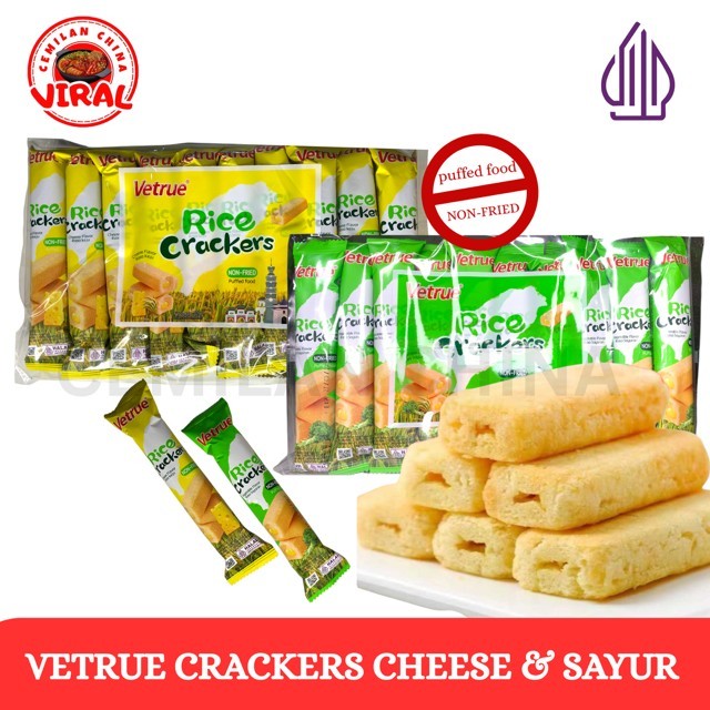 

[ECER] vetrue rice cracker/rice cracker/biskuit beras/cracker beras/cracker
