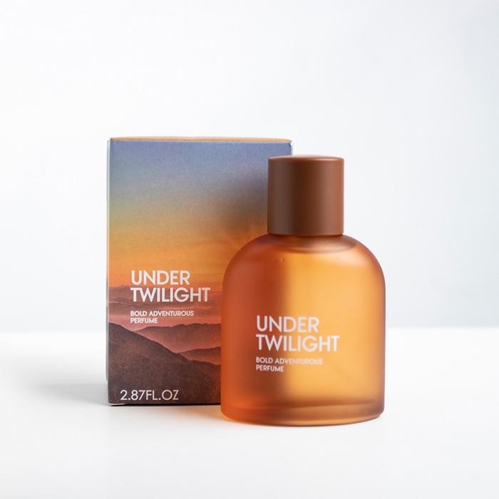 Miniso Bold Adventurous Perfume (85mL) parfum cowok At Dawn Under Twilight Into Foggy Day Till Midni