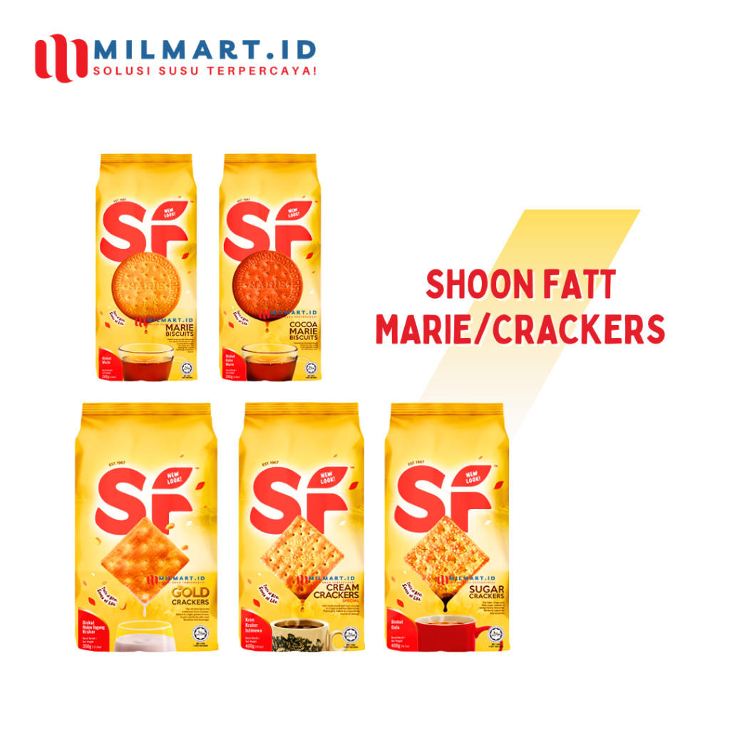 

[SDW] pekanbaru/SHOON FATT COCOA MARIE BISCUIT CREAM CRACKER SUGAR KREKERS IMPORT BISCUIT